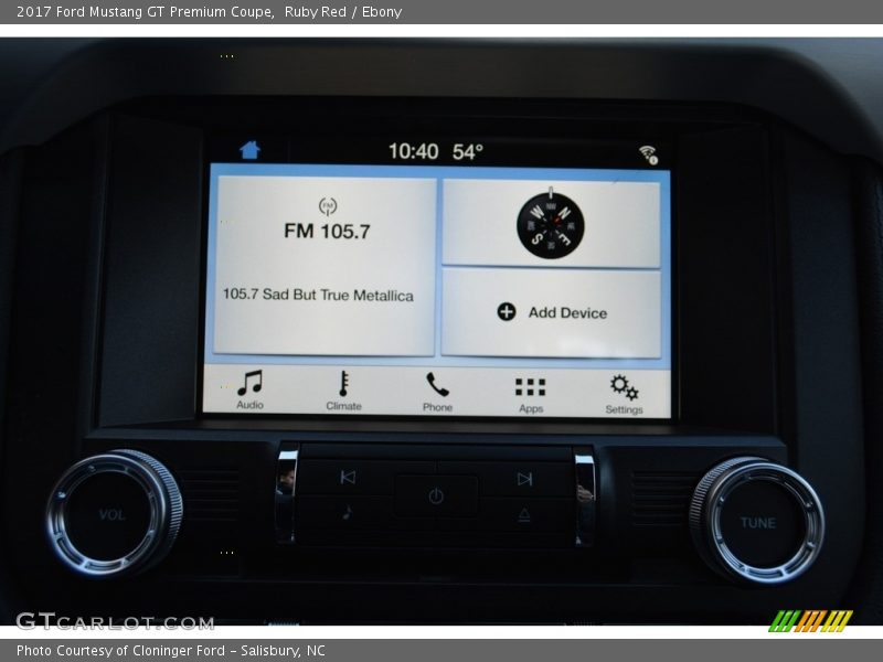 Ruby Red / Ebony 2017 Ford Mustang GT Premium Coupe
