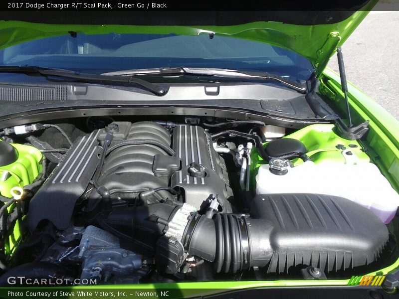 Green Go / Black 2017 Dodge Charger R/T Scat Pack