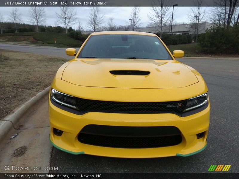 Yellow Jacket / Black 2017 Dodge Charger R/T Scat Pack