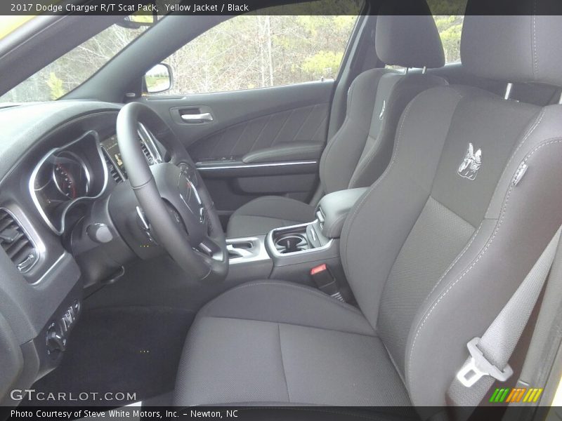 Yellow Jacket / Black 2017 Dodge Charger R/T Scat Pack