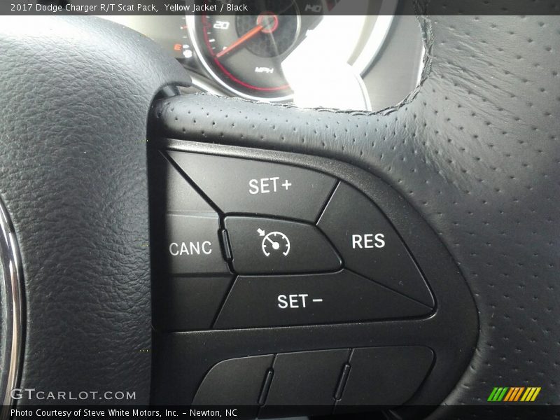 Yellow Jacket / Black 2017 Dodge Charger R/T Scat Pack