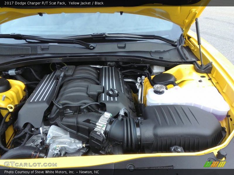 Yellow Jacket / Black 2017 Dodge Charger R/T Scat Pack