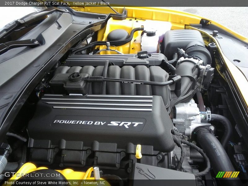 Yellow Jacket / Black 2017 Dodge Charger R/T Scat Pack
