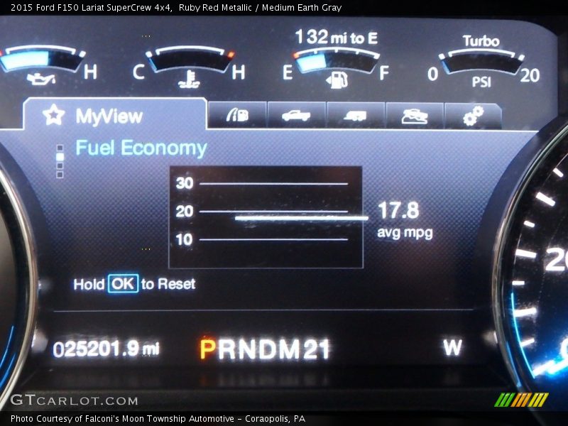Ruby Red Metallic / Medium Earth Gray 2015 Ford F150 Lariat SuperCrew 4x4