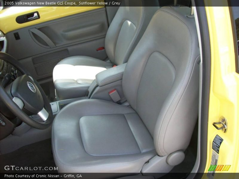 Sunflower Yellow / Grey 2005 Volkswagen New Beetle GLS Coupe