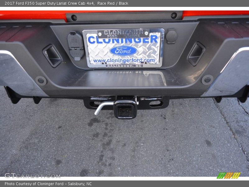 Race Red / Black 2017 Ford F350 Super Duty Lariat Crew Cab 4x4