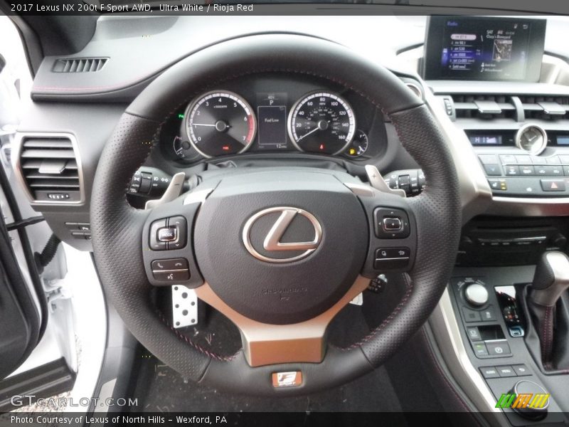  2017 NX 200t F Sport AWD Steering Wheel