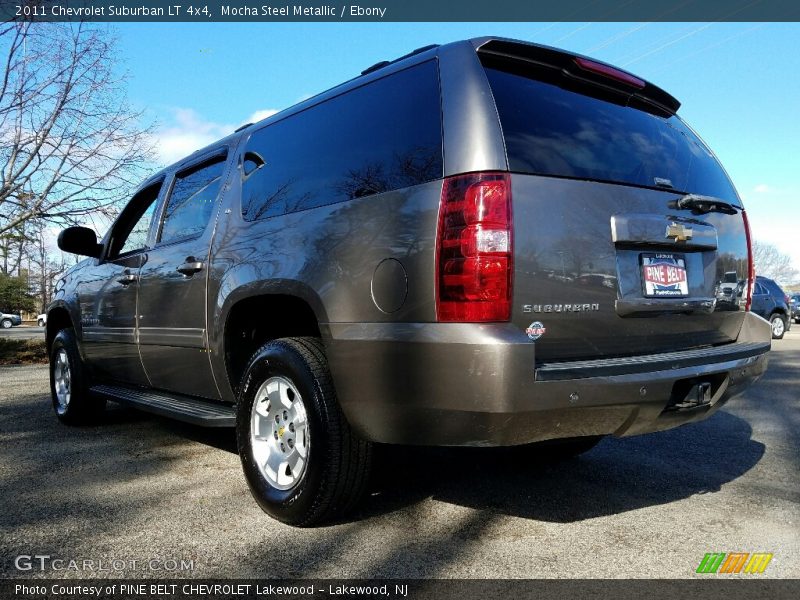 Mocha Steel Metallic / Ebony 2011 Chevrolet Suburban LT 4x4