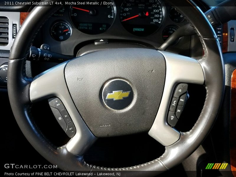 Mocha Steel Metallic / Ebony 2011 Chevrolet Suburban LT 4x4