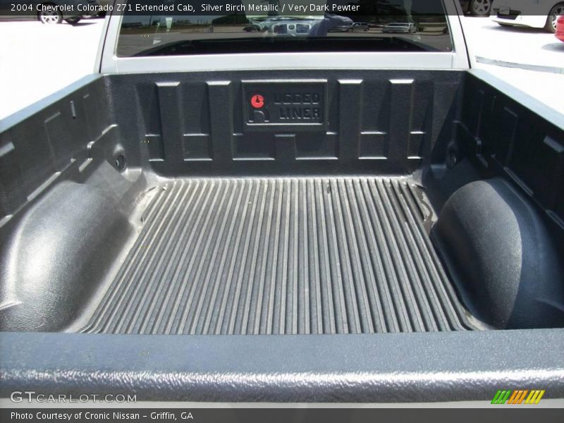Silver Birch Metallic / Very Dark Pewter 2004 Chevrolet Colorado Z71 Extended Cab