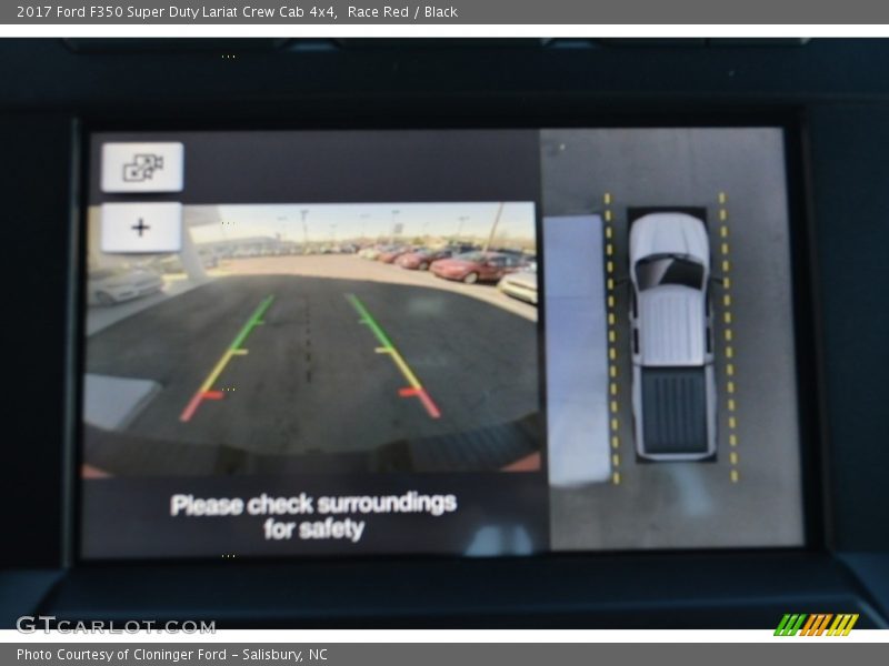 Race Red / Black 2017 Ford F350 Super Duty Lariat Crew Cab 4x4