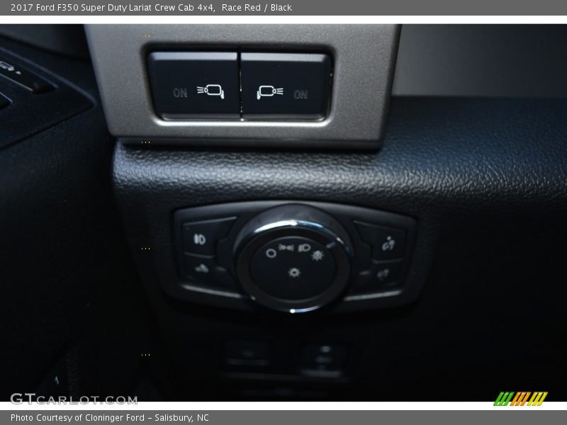 Race Red / Black 2017 Ford F350 Super Duty Lariat Crew Cab 4x4