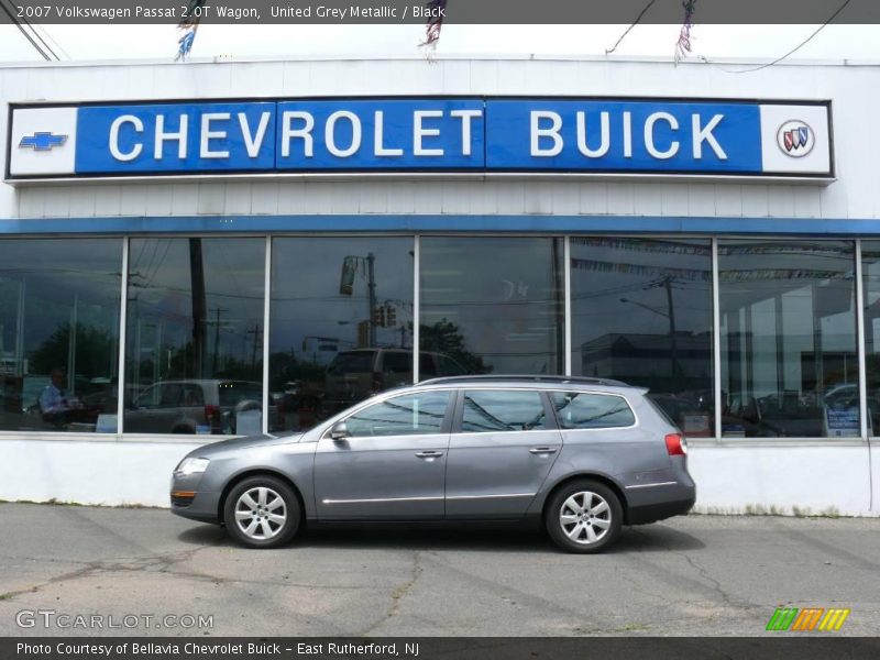United Grey Metallic / Black 2007 Volkswagen Passat 2.0T Wagon