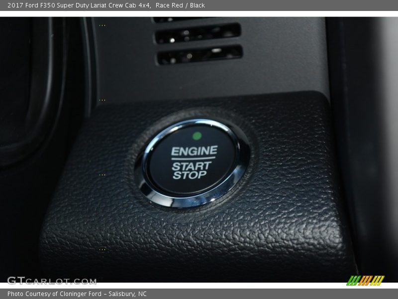 Race Red / Black 2017 Ford F350 Super Duty Lariat Crew Cab 4x4