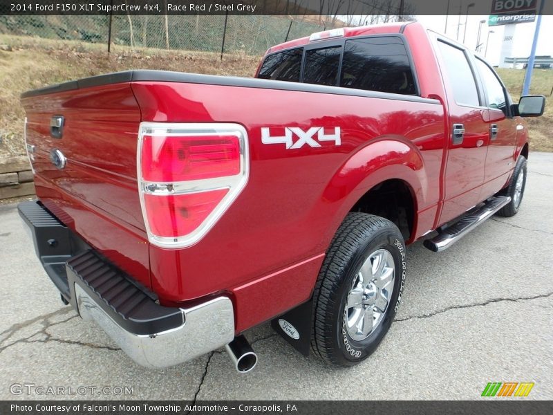Race Red / Steel Grey 2014 Ford F150 XLT SuperCrew 4x4