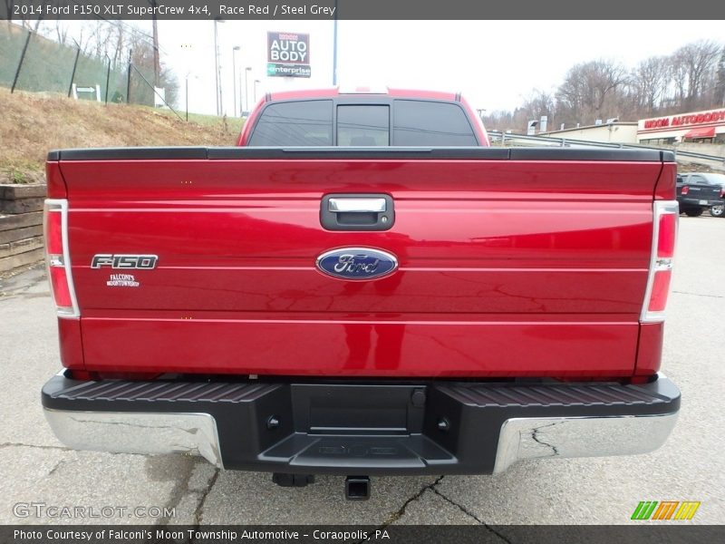 Race Red / Steel Grey 2014 Ford F150 XLT SuperCrew 4x4