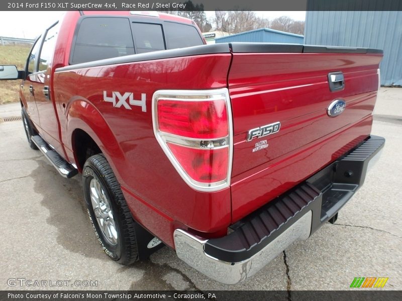 Race Red / Steel Grey 2014 Ford F150 XLT SuperCrew 4x4