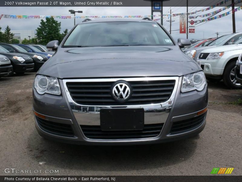 United Grey Metallic / Black 2007 Volkswagen Passat 2.0T Wagon