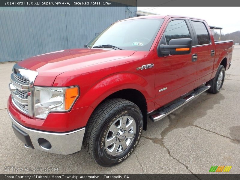 Race Red / Steel Grey 2014 Ford F150 XLT SuperCrew 4x4