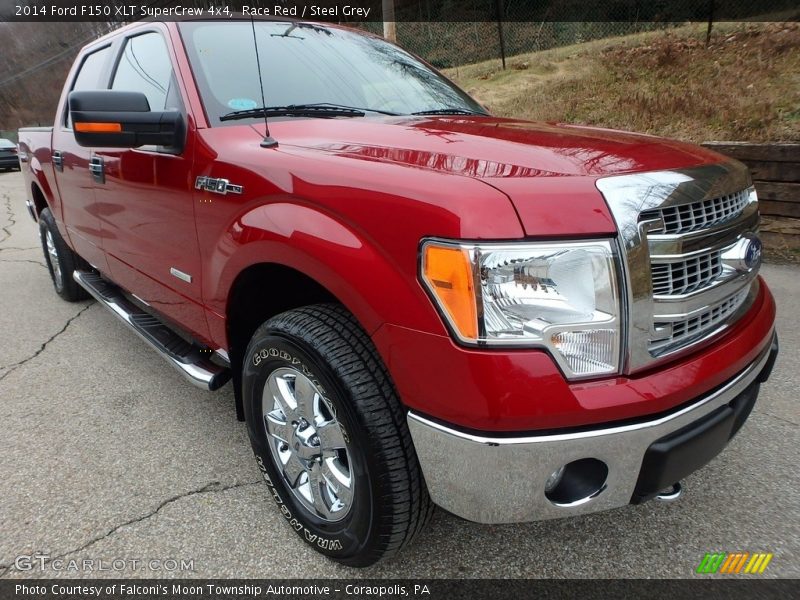 Race Red / Steel Grey 2014 Ford F150 XLT SuperCrew 4x4