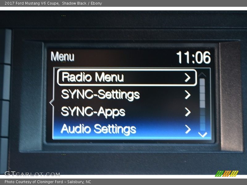 Shadow Black / Ebony 2017 Ford Mustang V6 Coupe