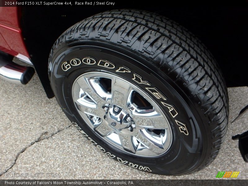 Race Red / Steel Grey 2014 Ford F150 XLT SuperCrew 4x4