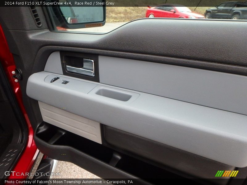 Race Red / Steel Grey 2014 Ford F150 XLT SuperCrew 4x4