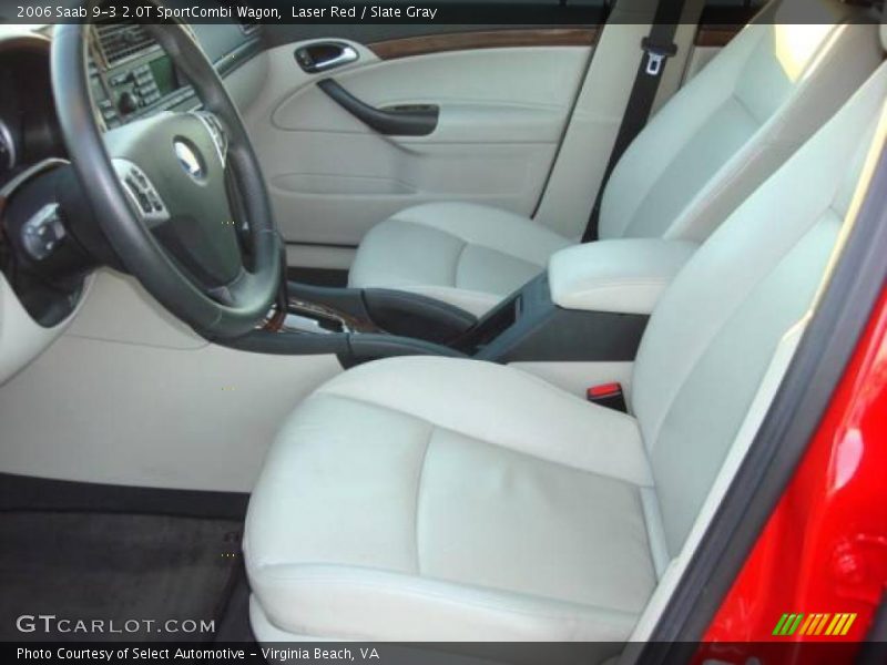 Laser Red / Slate Gray 2006 Saab 9-3 2.0T SportCombi Wagon