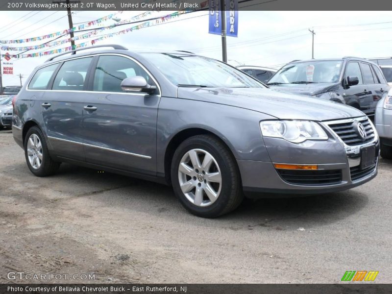 United Grey Metallic / Black 2007 Volkswagen Passat 2.0T Wagon