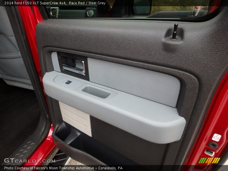 Race Red / Steel Grey 2014 Ford F150 XLT SuperCrew 4x4