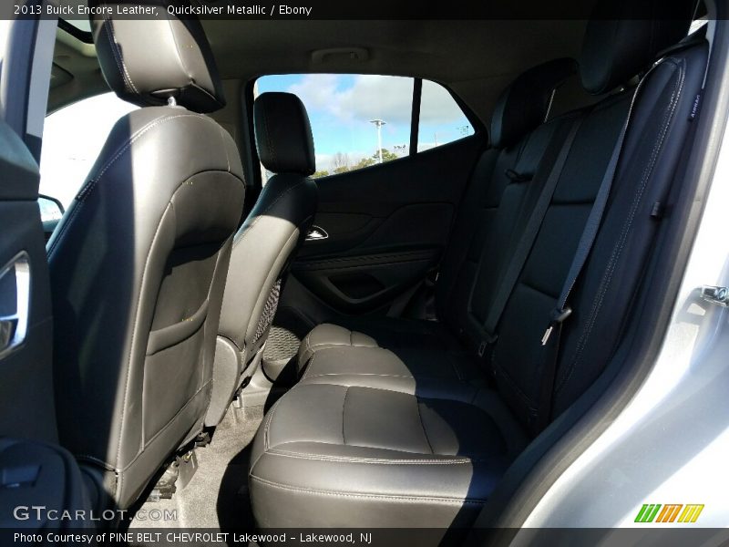 Quicksilver Metallic / Ebony 2013 Buick Encore Leather
