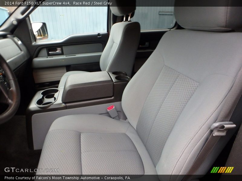 Race Red / Steel Grey 2014 Ford F150 XLT SuperCrew 4x4