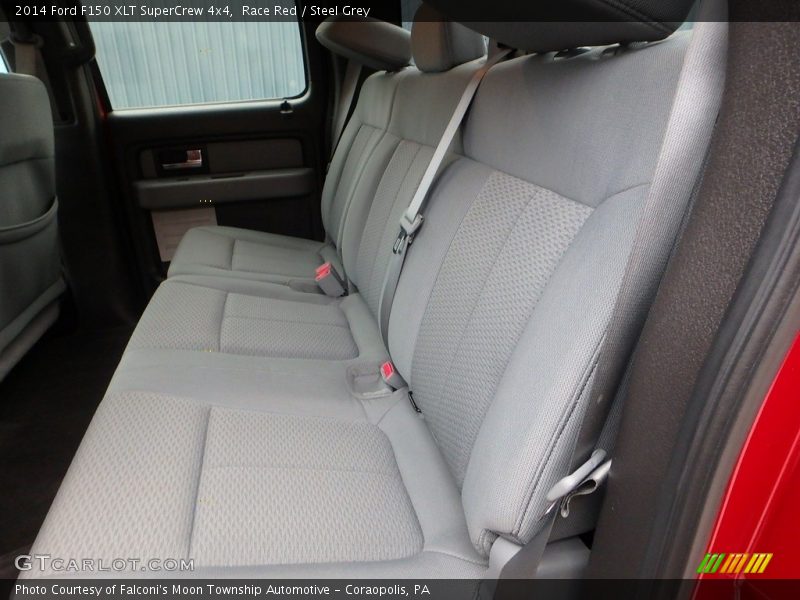 Race Red / Steel Grey 2014 Ford F150 XLT SuperCrew 4x4