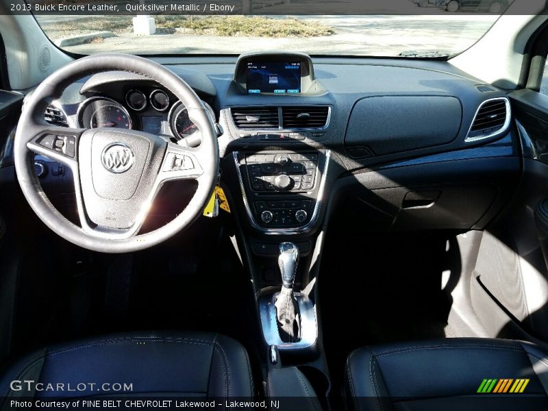 Quicksilver Metallic / Ebony 2013 Buick Encore Leather