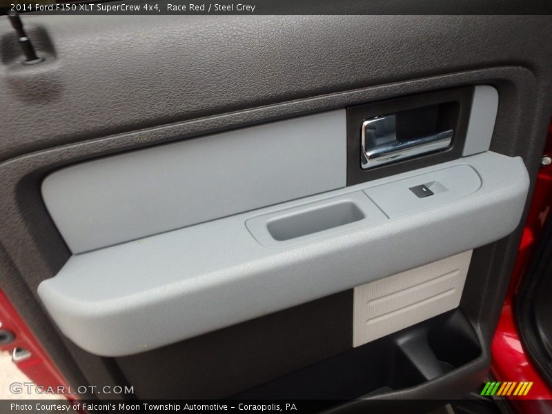 Race Red / Steel Grey 2014 Ford F150 XLT SuperCrew 4x4