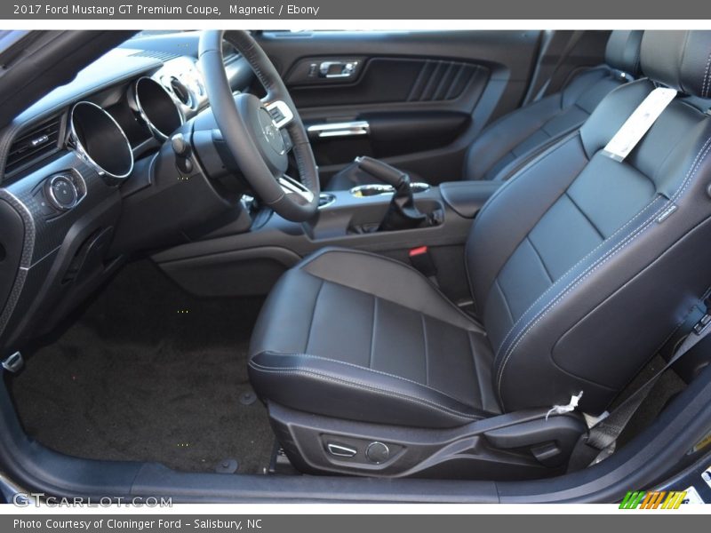 Magnetic / Ebony 2017 Ford Mustang GT Premium Coupe
