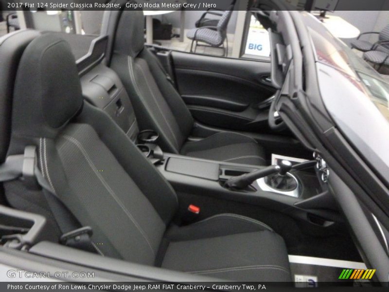 Front Seat of 2017 124 Spider Classica Roadster