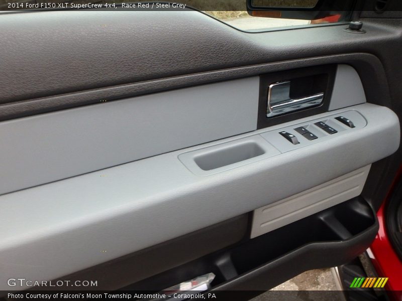 Race Red / Steel Grey 2014 Ford F150 XLT SuperCrew 4x4
