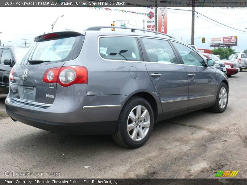 United Grey Metallic / Black 2007 Volkswagen Passat 2.0T Wagon
