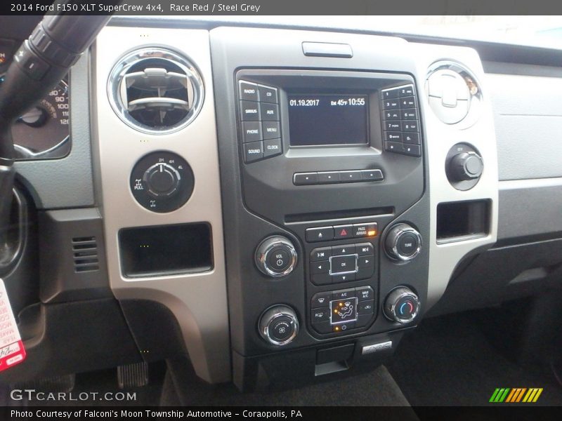 Race Red / Steel Grey 2014 Ford F150 XLT SuperCrew 4x4