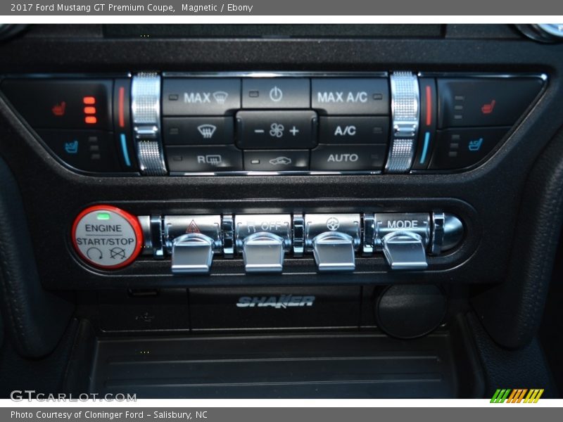 Magnetic / Ebony 2017 Ford Mustang GT Premium Coupe