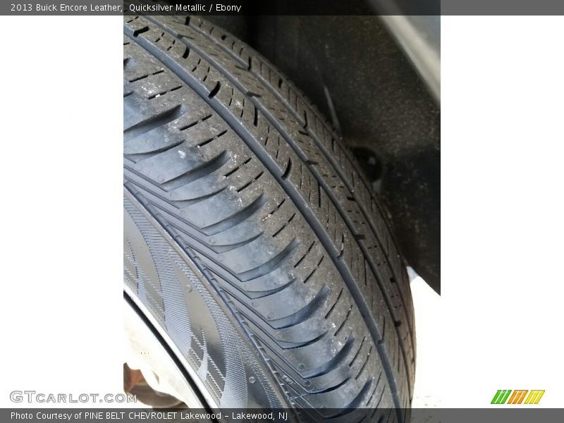 Quicksilver Metallic / Ebony 2013 Buick Encore Leather