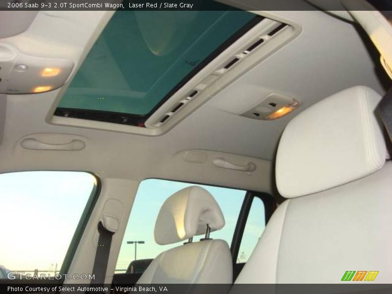 Laser Red / Slate Gray 2006 Saab 9-3 2.0T SportCombi Wagon