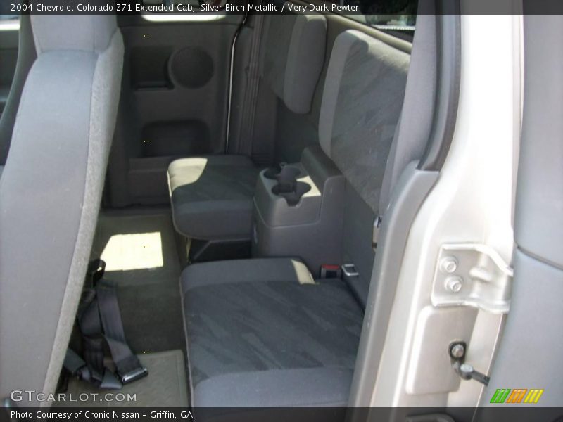Silver Birch Metallic / Very Dark Pewter 2004 Chevrolet Colorado Z71 Extended Cab