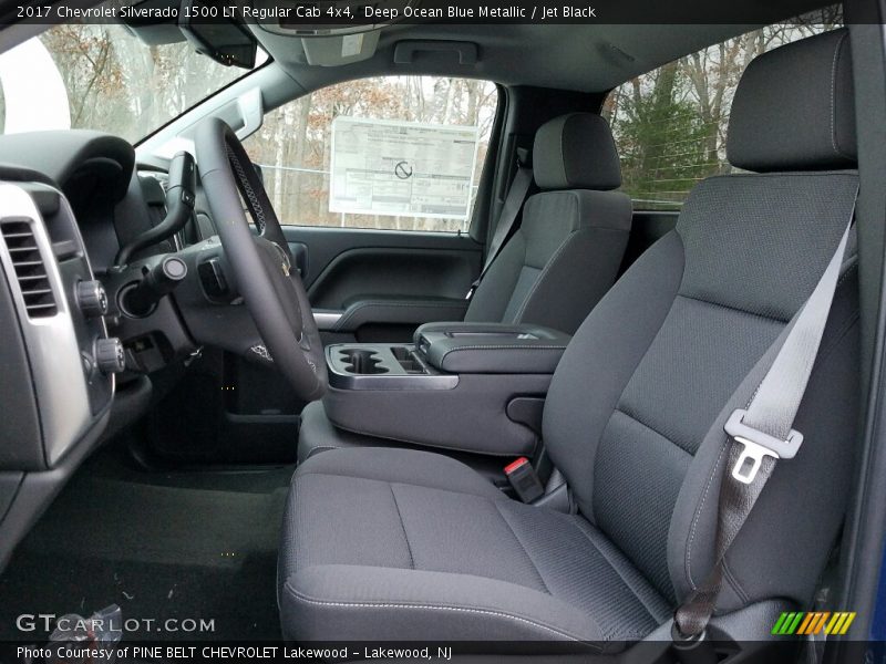  2017 Silverado 1500 LT Regular Cab 4x4 Jet Black Interior