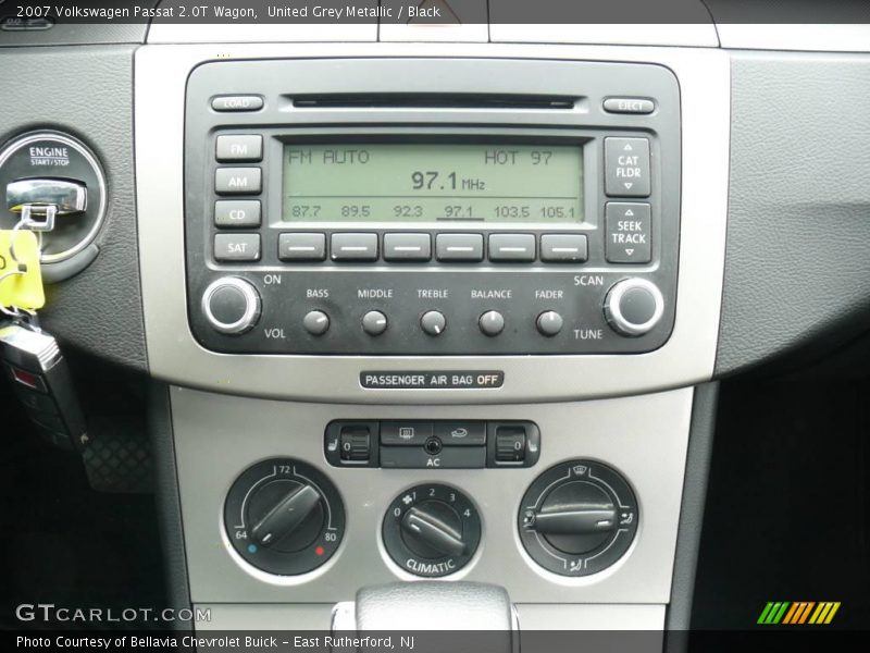 United Grey Metallic / Black 2007 Volkswagen Passat 2.0T Wagon