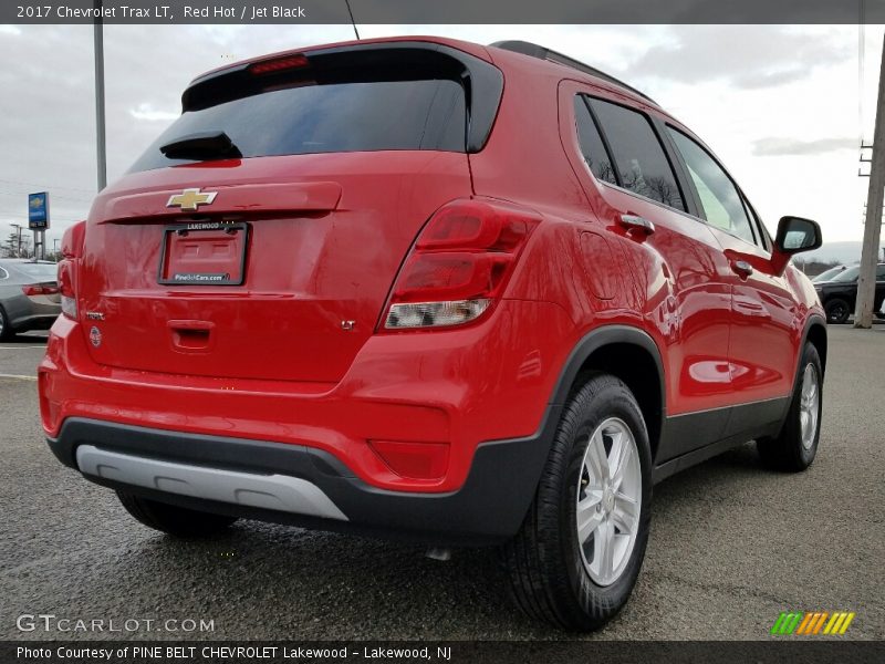 Red Hot / Jet Black 2017 Chevrolet Trax LT