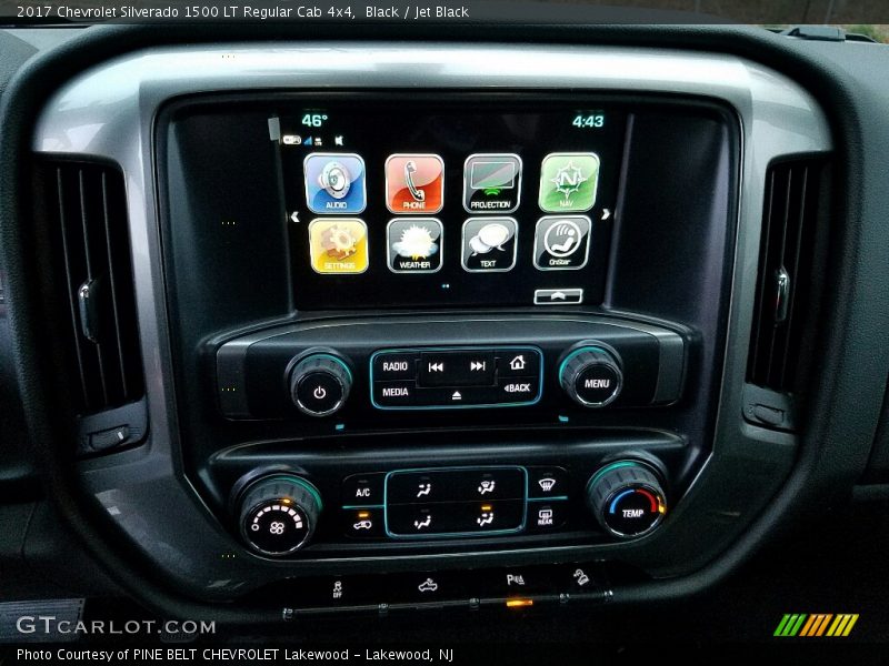 Black / Jet Black 2017 Chevrolet Silverado 1500 LT Regular Cab 4x4