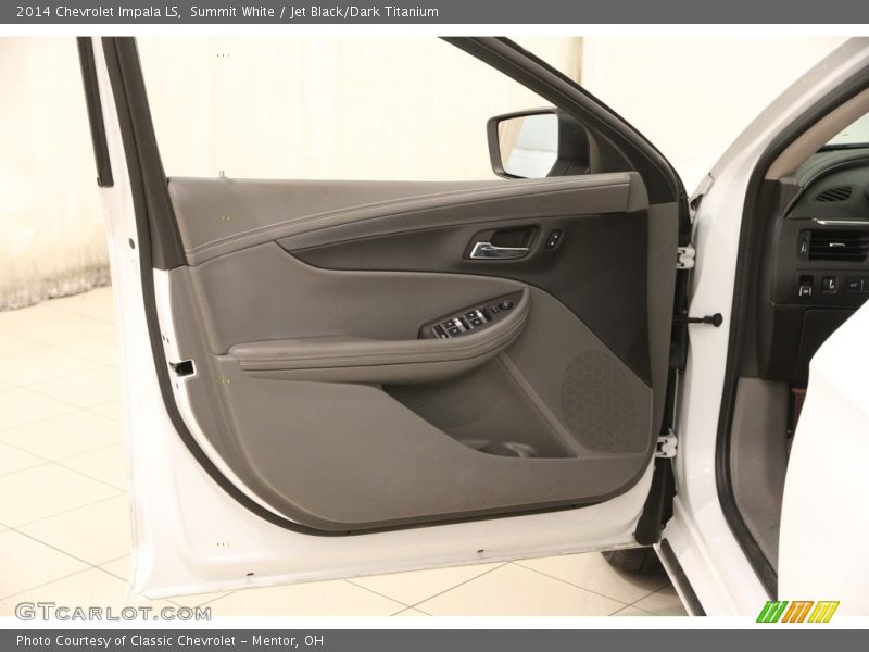 Summit White / Jet Black/Dark Titanium 2014 Chevrolet Impala LS