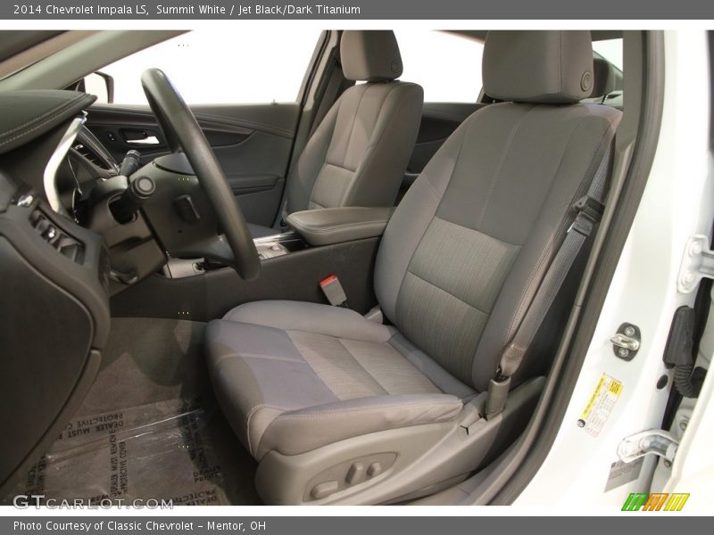 Summit White / Jet Black/Dark Titanium 2014 Chevrolet Impala LS